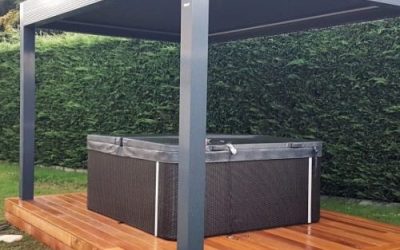 Terrasse spa en bois exotique Garapa