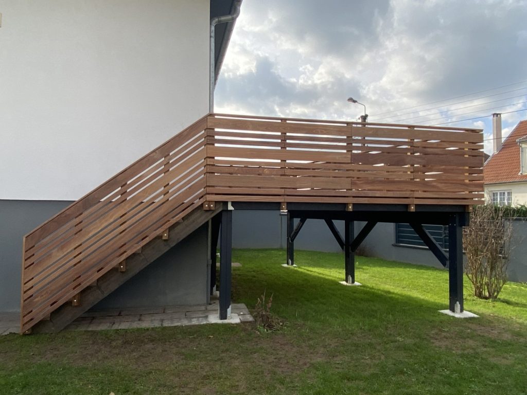 terrasse-terrasse bois-terrasse pilotis-terrasse surelevée-cumaru-garde corps-yutz-metz-thionville-luxembourg-lorraine-tereny