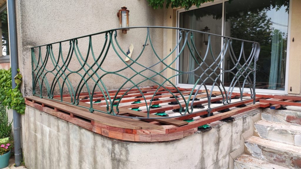 terrasse-rénovation terrasse-rénovation terrasse carrelage-bois exotique-bambou-distroff-tereny-ay sur moselle-moselle