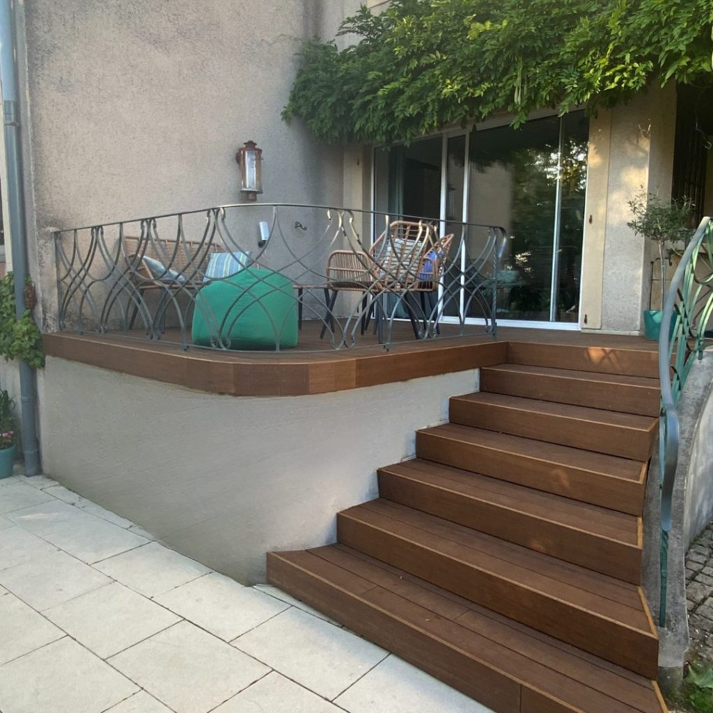 terrasse-rénovation terrasse-rénovation terrasse carrelage-bois exotique-bambou-distroff-tereny-ay sur moselle-moselle