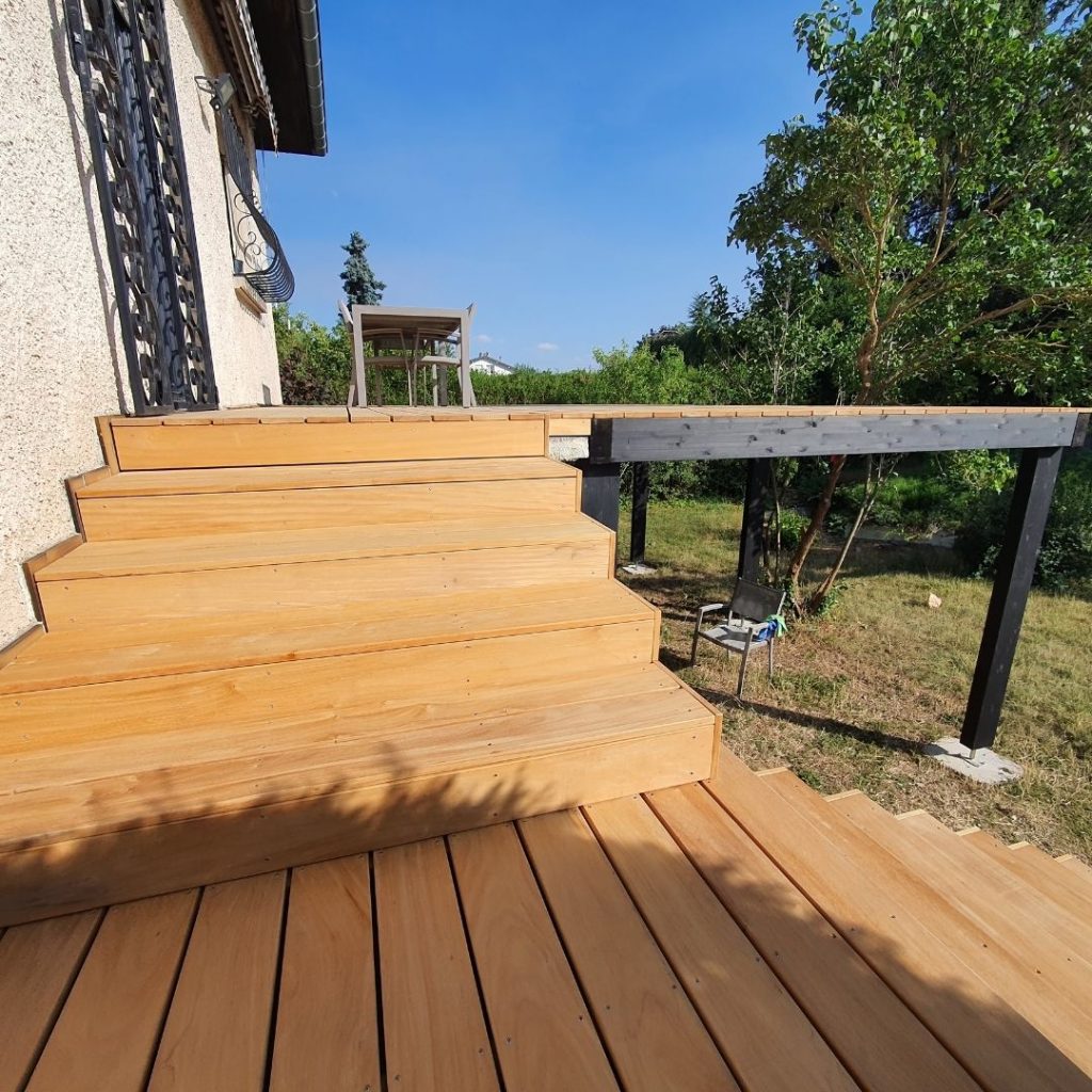 terrasse-terrasse pilotis-rénovation-balcon-bois exotique-garapa-tereny-marly-metz-thionville-ay sur moselle-luxembourg