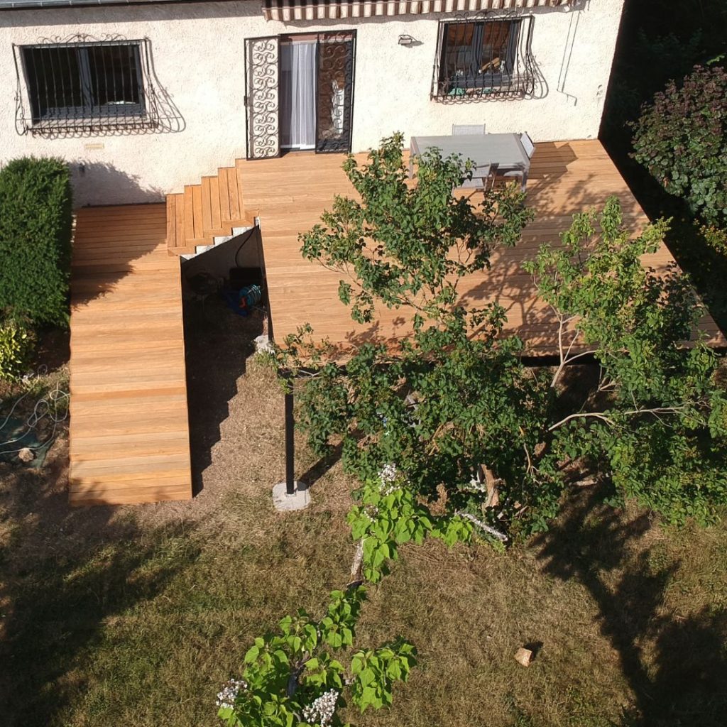 terrasse-terrasse pilotis-rénovation-balcon-bois exotique-garapa-tereny-marly-metz-thionville-ay sur moselle-luxembourg