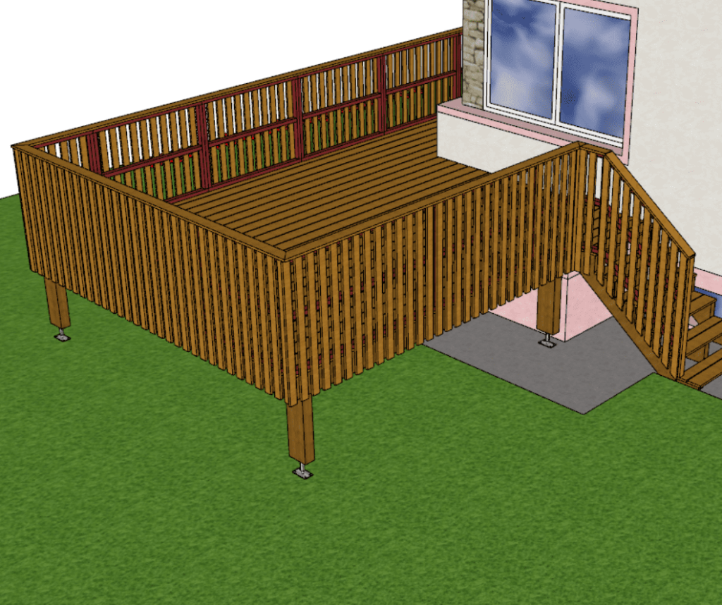 terrasse bois pilotis-terrasse surélevée-bambou-reno-garde corps bois-tereny-yutz-thionville-illange-moselle