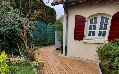 Allée en pin classe 4 de 27m2