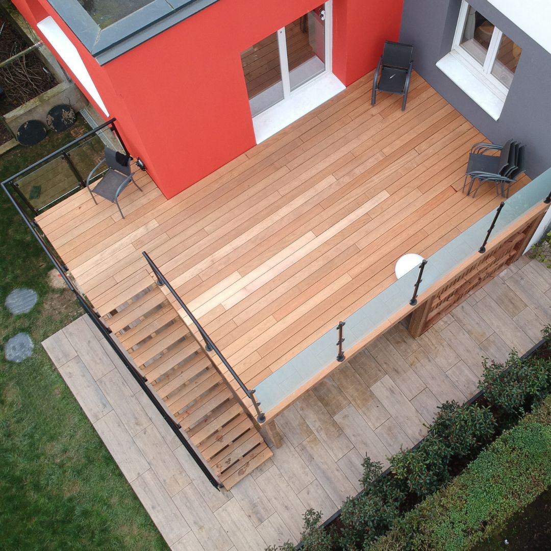 terrasse pilotis-terrasse bois-tereny-garapa-bois exotique-terville-moselle-luxembourg