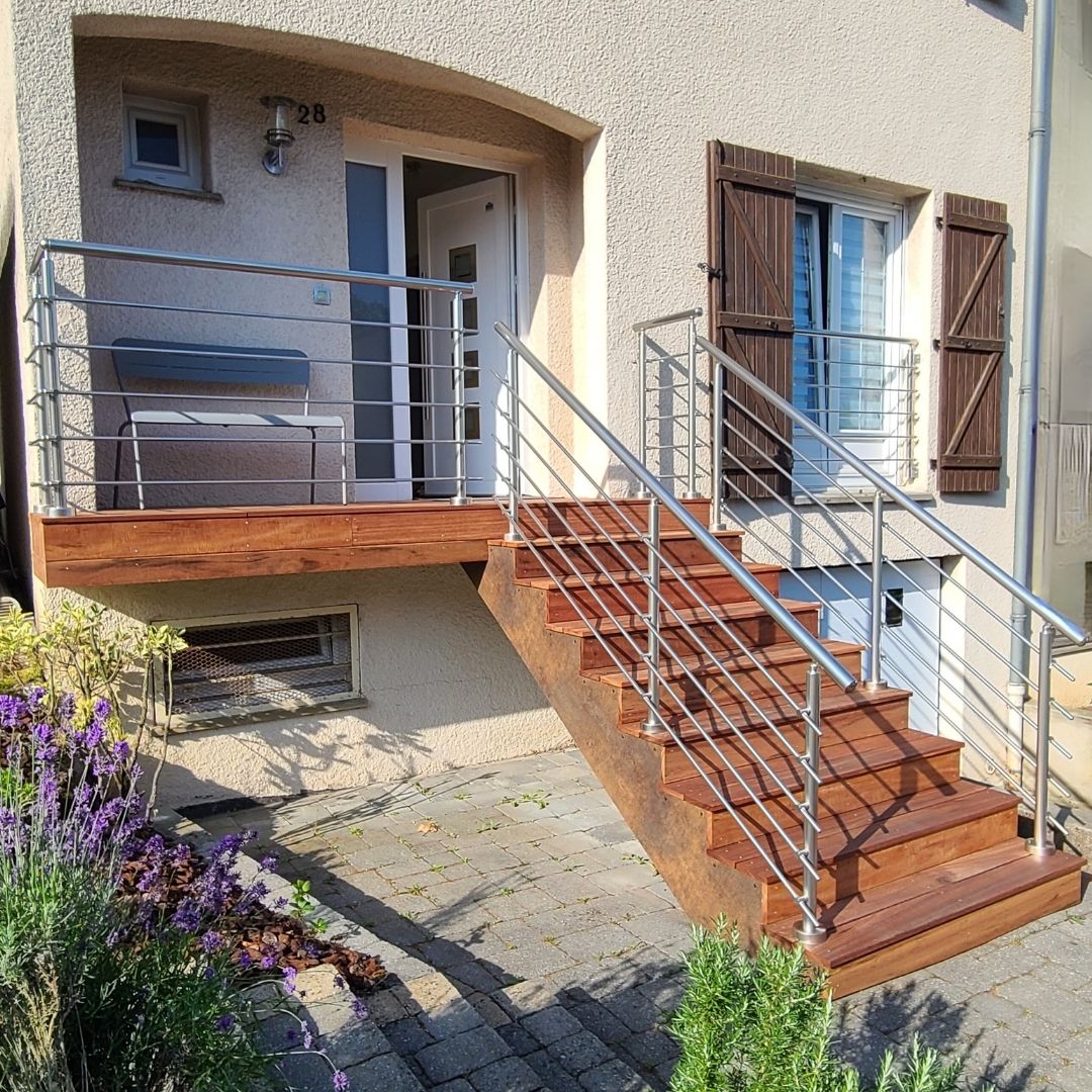 rénovation marches-rénovation escaliers-tereny-veymerange-bois exotique-tigerwood-marches béton