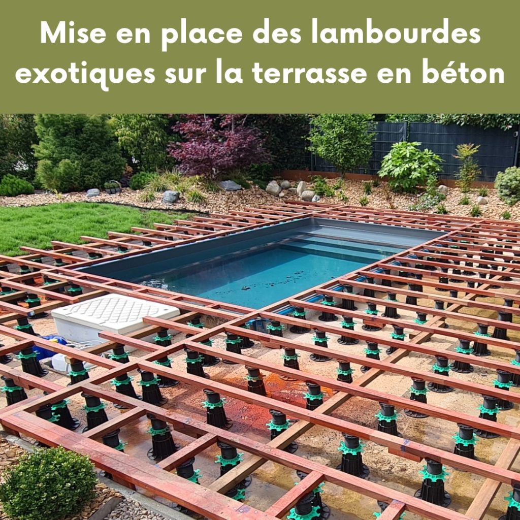 terrasse piscine-terrasse bois piscine rectangulaire-terrasse padouk-tereny-luxembourg-berchem-padouk grisé